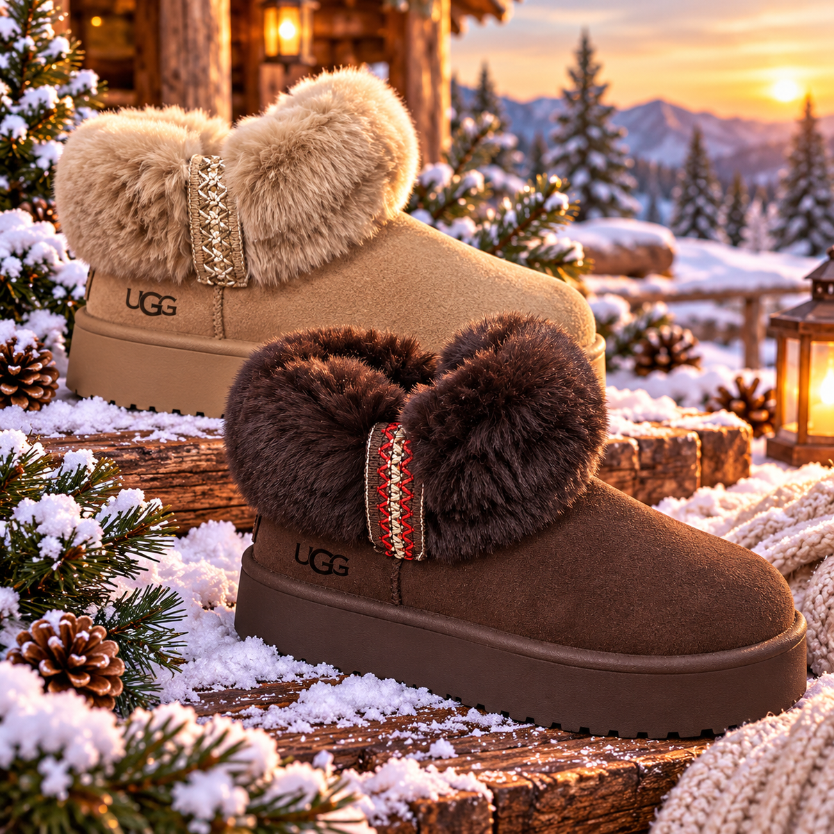 A Ugg mini 2 culori +Vrf colet gratis