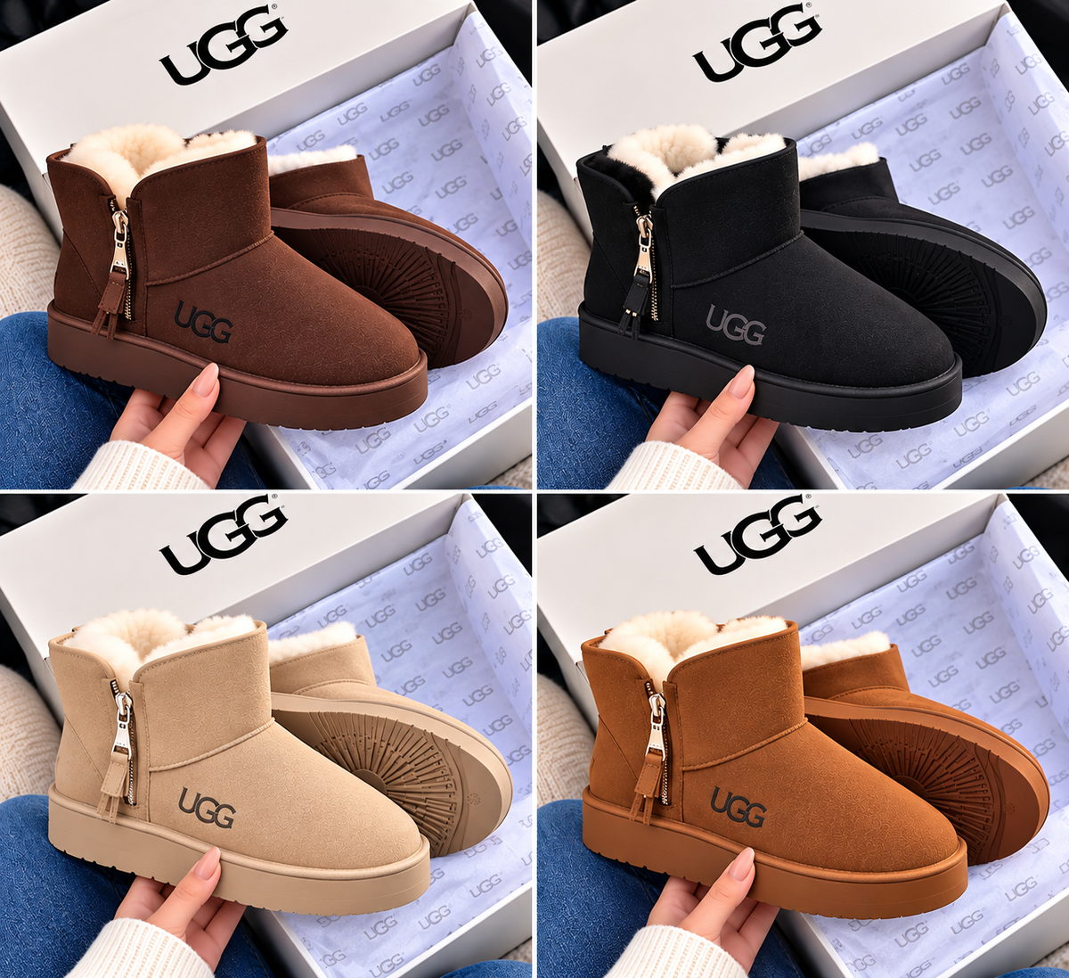A Ugg mini fermoar +Vrf colet gratis (Copie)
